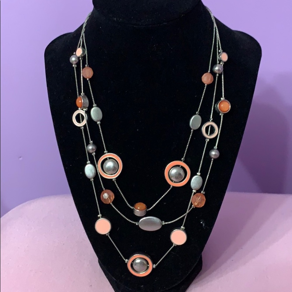 Pink necklace